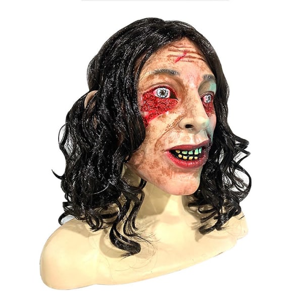 Evil Dead Rising Cosplay Latex Mask Smile