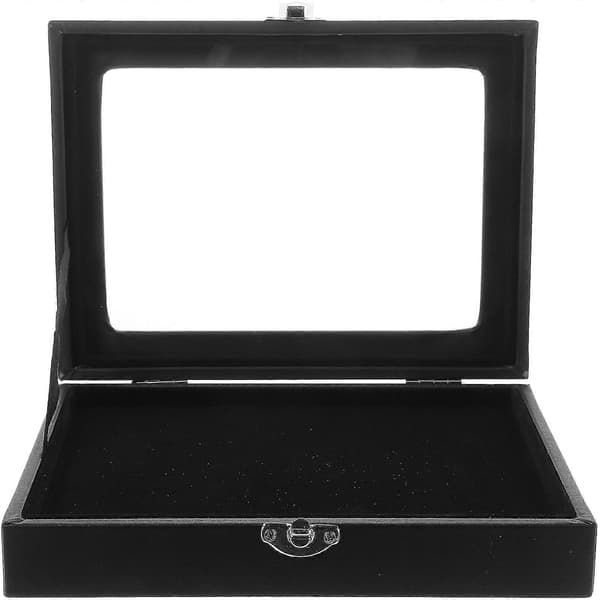 Pins Display Case Brosje Oppbevaringsboks Medalje Display Case Multi Purpose Organizer