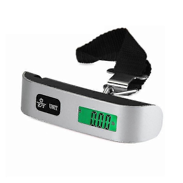 Elektronisk bagagevåg för resa 50kg/10g Portabel LCD Digital Kranvåg-ZZY