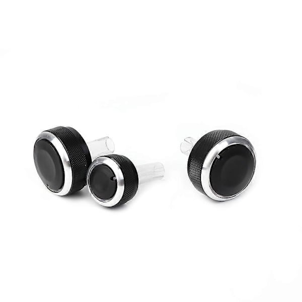3 st A/C Luftkonditionering Panel Kontroll Strömbrytare Knapp