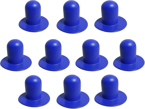 10-pack Förlängd Poolplugg, Bestway Lay Z Spa Filterpump Plugg Lay Z Spa Filter Ersättning Poolfilter Kompatibel Med Pool (blå, Förlängd)