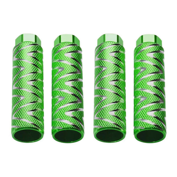 4 st Aluminiumlegering Cykelpinnar BMX Pedaler Passar 3/8 Tum Axlar Cykel Bakre Pedaler
