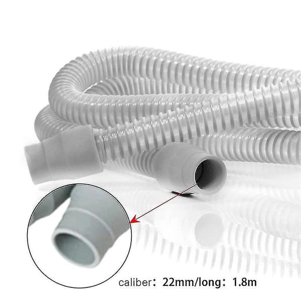 CPAP-slange for ventilasjonsenhet, universelt plastpustemaskin-tilbehør