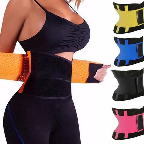 Midjetrimmerbälte - Återhämtningsbälte efter förlossning, stödgördel efter graviditet, bantning, magformare, shapewear