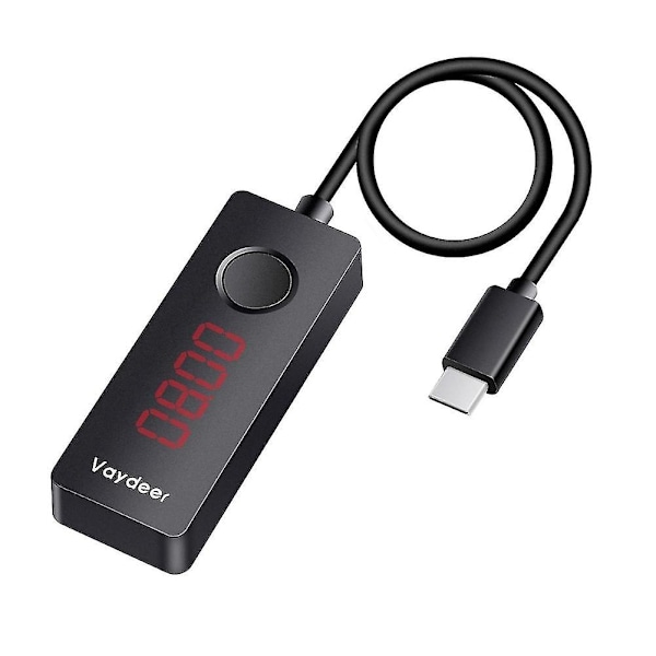 Usb C Mus Jiggler Musrörare Stöder Flerfaldig Musrörelse För Att Förhindra Att Gå In I Viloläge