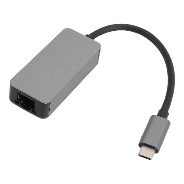 USB C til Ethernet Adapter 2.5G RTL8156B Ekstern Type C til RJ45 Ethernet Netværksadapter til Win XP 10 7 8 til Linux