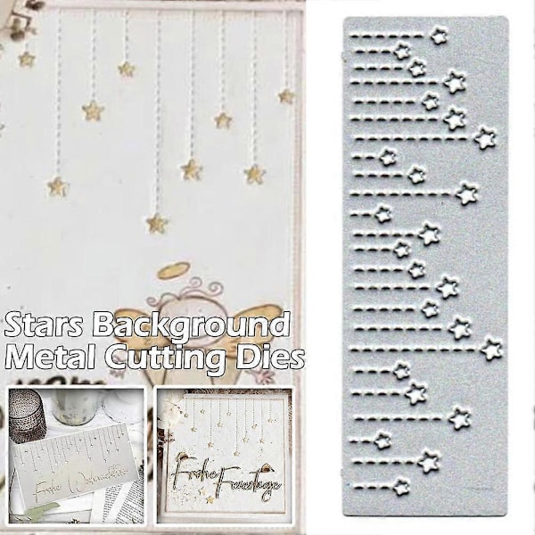 DIY Baggrund Metal Skære Dies Scrapbooking Form Stencils Prægning