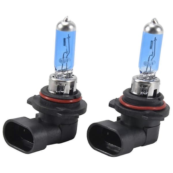 2 x 9006 HB4 6000K Halogenstrålkastare Lampor 100W