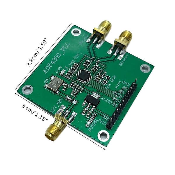 35MHz-4.4GHz 5VDC Phase-Locked Loop Modul Bredbånds-RF Signalkilde Demo Board