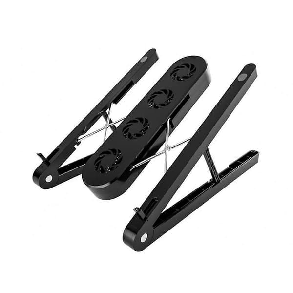 Kølepude Riser Laptop Stand Støtte Base Foldbar Justerbar Holder Stand