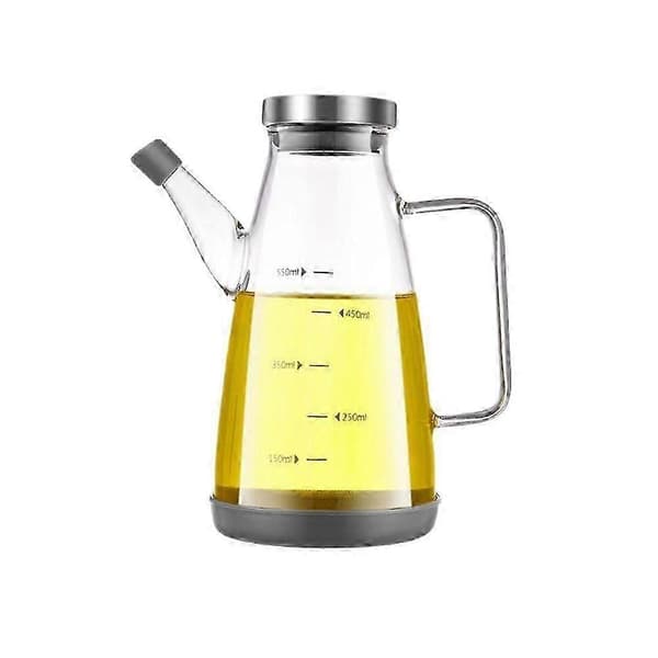 NY Oliedispenserflaske med drypfri tud, oliedispenserflaske i glas 750ml