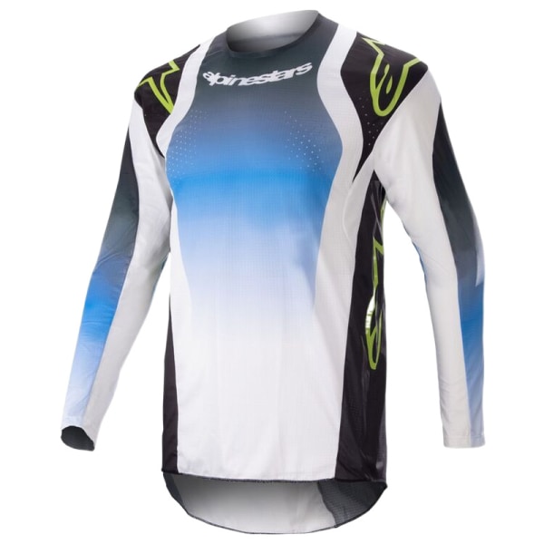 Sommer En stjerne udendørs sportscykel motorcykel langærmet downhill jakkesæt åndbar T-shirt XS