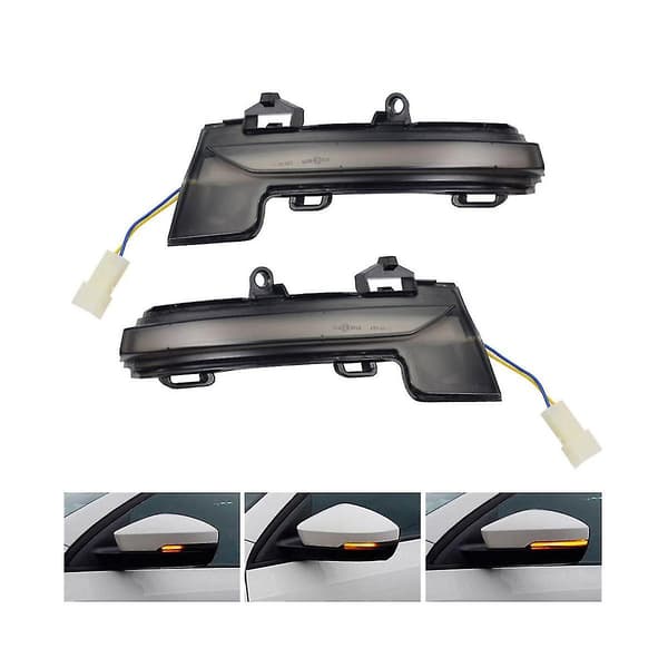 Bil Sidespejl Blinklys Indikator For T- Led Dynamisk Blinklys Lys Til 3 Mk3 Iii