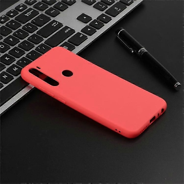 Blødt frostet TPU-cover kompatibelt med Xiaomi Redmi Note 8 Red