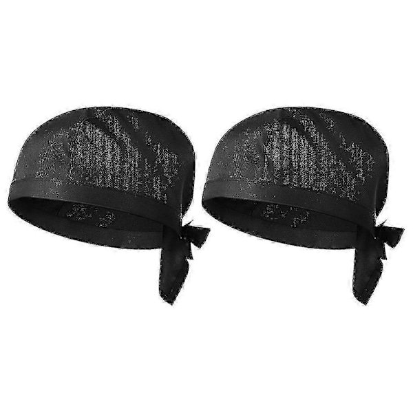 2 st Svampkockmössa, Kockmössa för Matlagning, Bagerimössa, Kockuniform