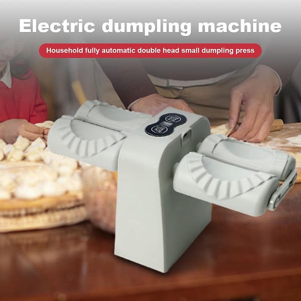 Elektrisk dumplingmaskin, dobbel ende, dumplingform, kjøkkentilbehør