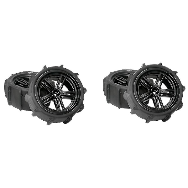 4st 115mm Snö Sand Däck Hjul För Xinlehong 9125 9116 Xlf X03 X04 124019 104001 104009 Rc Ca