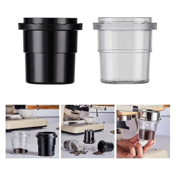 Plastkaffemugg för dosering Baristautrustning Espresso-doseringskopp för 58 mm Kaffesniffmugg Pulveravgift