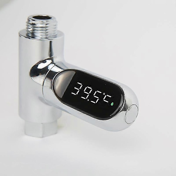 LED Display Vandmåler Digitalt Brusebadstermometer Bad Temperatur Monitor Vandtemperatur, LED Vandtemperaturmåler Visuel Vandtemperatur Per