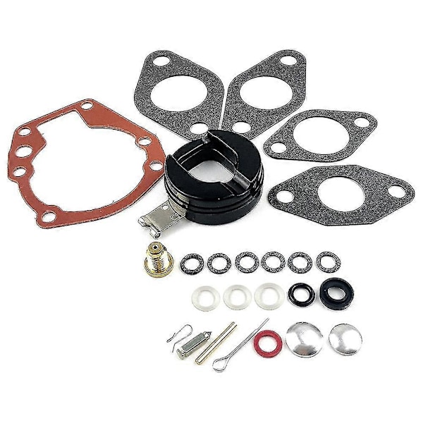 Reparationssæt 439071 med flyder erstatter Evinrude Omc/ påhængsmotor 3 4 5 5.5 6 7.5 10 15 18 karburator