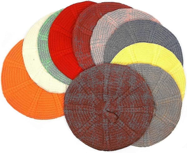\"Artist's Knit Thermal Rain Hat, Stretch Soft, Beanie Hat, Kids' Visor (punainen)\"
