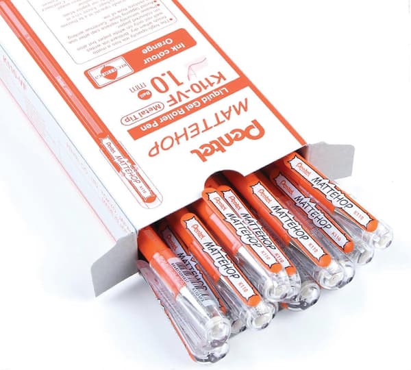1 stk. Gel Roller Oransje 1,0 mm