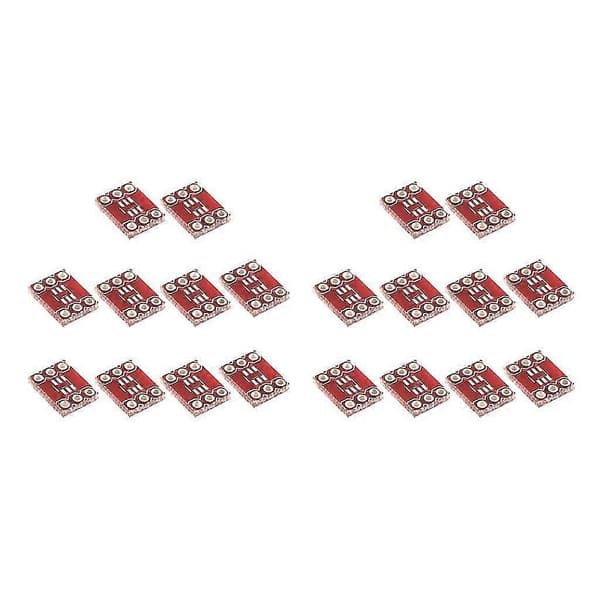 20 stk. 6-pinners SOT23 TIL DIP Adapter PCB Sokkel Eksperiment Konverteringskort
