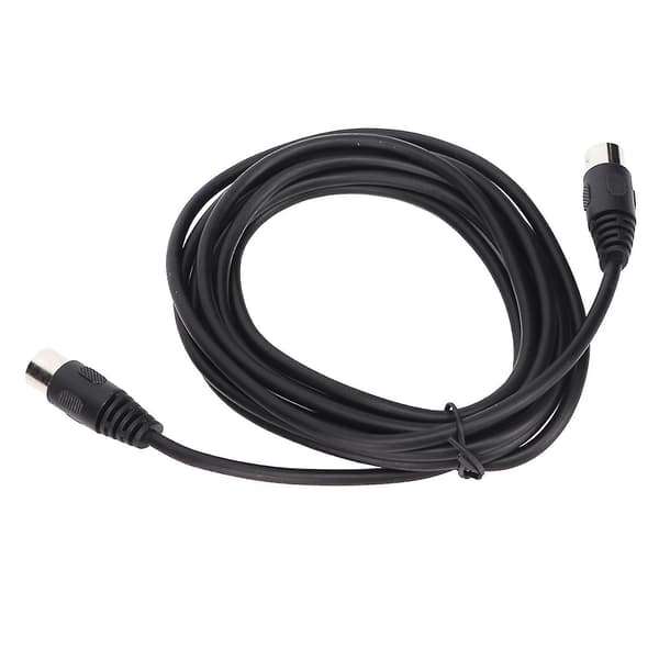 6 Pin Din Kabel Han til Han Plug and Play Lydsignalforbindelse Din Forlængerledning til Digital Enhed 3 Meter / 9,8ft