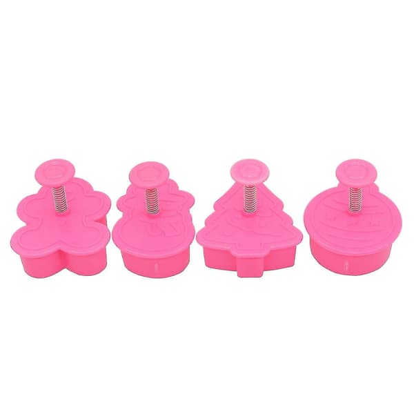 4 stk. sæl-småkageform 3D-form