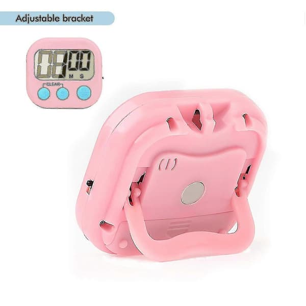 Digital Kökstimer, Matlagningstimer, Stor Display, Högt Alarm, Magnetisk Baksida med Ställ, Minut Sekund