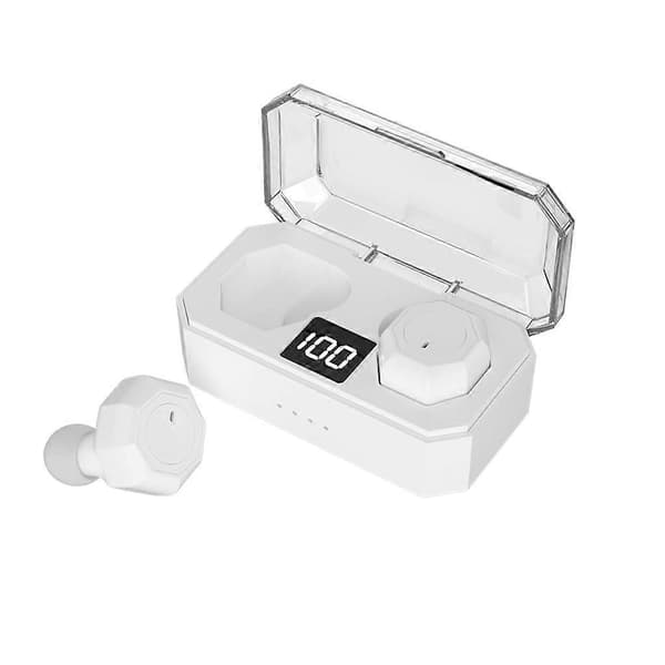 In-ear Hörlurar Laddningsfack LED-Display 5.0 True Wireless Earbuds