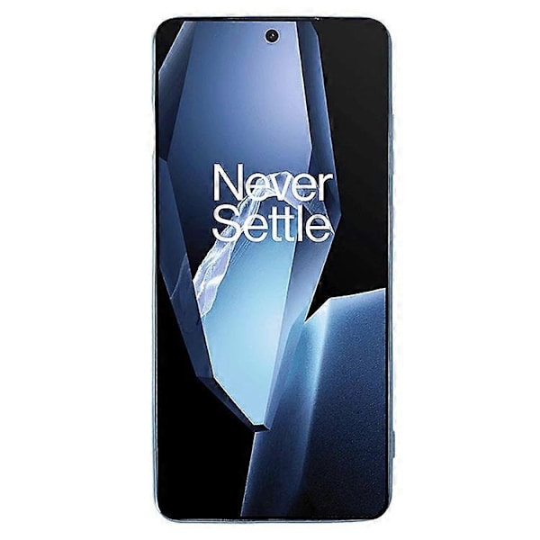 KADEM Kompatibelt Skal för OnePlus Ace 5 5G / 13R 5G Fodral Ring Stöd TPU Blommor Telefonskal Gradient Glitter Blue