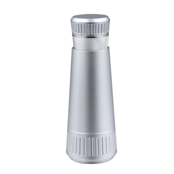 Kaffe Tamper Nål Rustfrit Stål Mesh Kaffe Løs Nål Legering Klud Nål Med Base Sølv