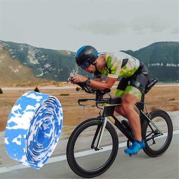 Styrtejp för Cykel Landsvägscykel Styrlinda Cykelstyre Grepptejp Halkfri Version d