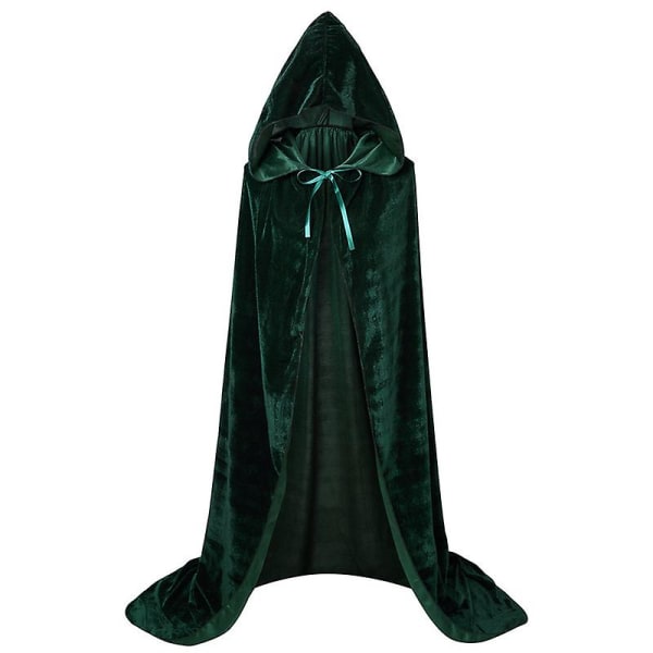 Hocus Pocus Witch Viitta Halloween Sarah Winifred Sanderson Cosplay-asu Aikuisten Lasten Unisex viitta Retro Ages Cape Green XXXL 175 200cm
