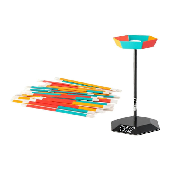 Sticks Stack Spill Balanse Trening Leker Kreativt Interaksjonsspill Stable Spill Balanseleke for Familie Voksne Fester Barn-Yvan