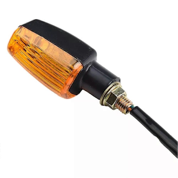 4 ST 12V Motorcykel Blub Blinkers Lampa Blinkande Indikatorer Ljus Blinkers Signal Gul Motorcykel Tillbehör