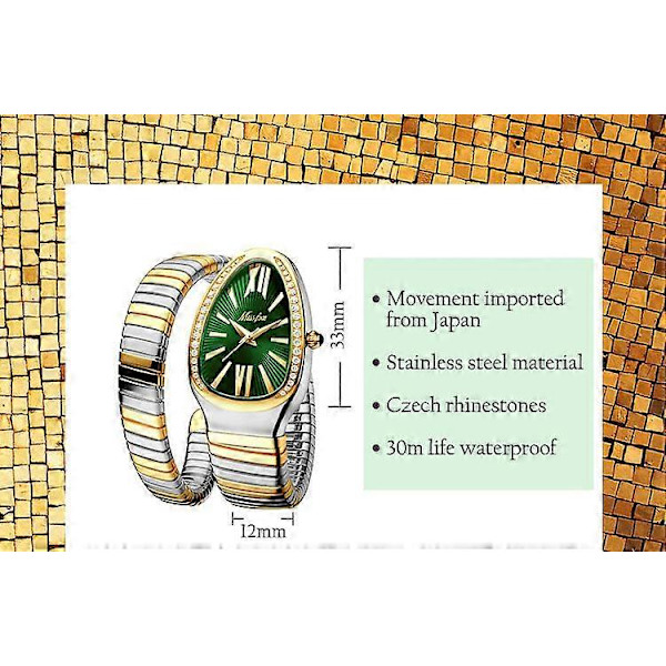 Dam Analog Klassisk Quartz Klocka (GP8702)