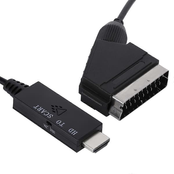 HDMI-kompatibel til SCART-konverter - Intet behov for driver - Højdefinitionskonvertering