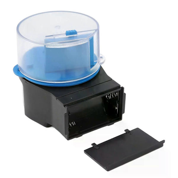 Automatisk fiskefoderautomat Smart elektrisk automatisk fiskefoderdispenser til akvarium og fisk Fiskefoderdispenser