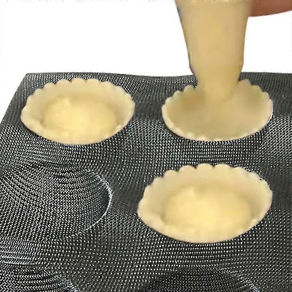 6 Ruters Brødform Non-stick Silikon Bakeform Kjøkken Bakeutstyr DIY Tilbehør-ZZY