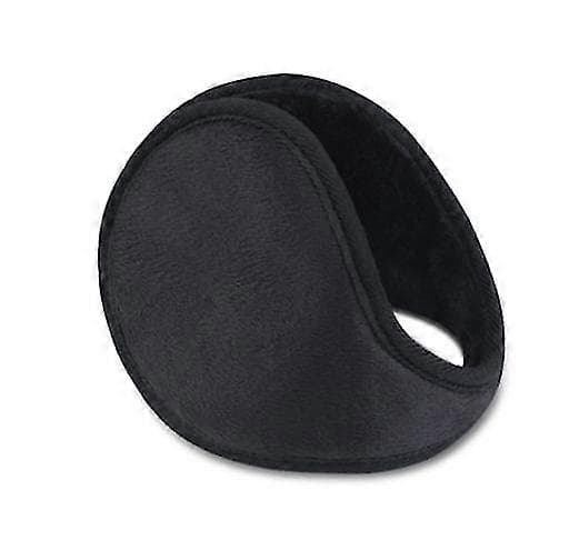 Unisex Varma Stickade Öronmuffar Kashmir Vinter Enfärgad, Justerbar