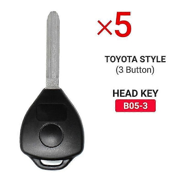 KEYDIY B05-3 Fjernkontroll Bilnøkkel Universal 3 Knapper for Stil for KD900/-X2 MINI/ URG200 Program