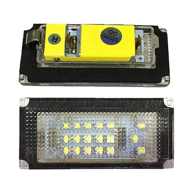 2 stk. Mini LED nummerpladelygte til B-MW Mini Cooper R50 R52 R53