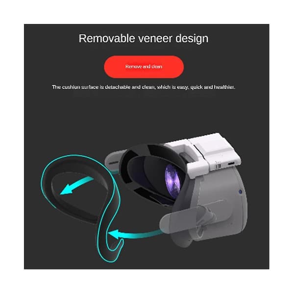 Til Luftcirkulation Kølemaske Q2 Vr Bærbar Magnetisk Lindring Dugdannelse Ventilator Tilbehør