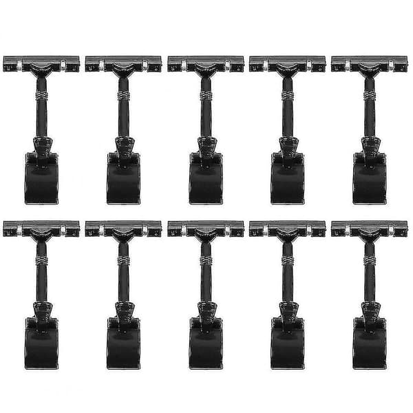 10 stk. Skiltholder Klips Prislapp Klips Vare Skiltholder Butikk Skilt Display Klips PZU