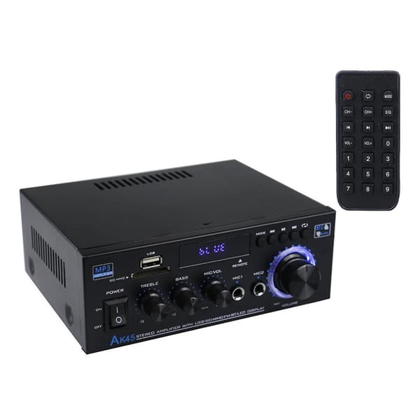 Bluetooth Hifi-forstærker Digital Forstærker Stereo Audio Forstærker USB-afspiller UK Ft