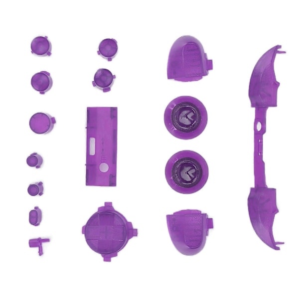Komplet knapsæt Mod Kits Trigger Komplet Trigger Modul Sæt til XBOX Series X til XBOX Series S Controller Transparent Lilla