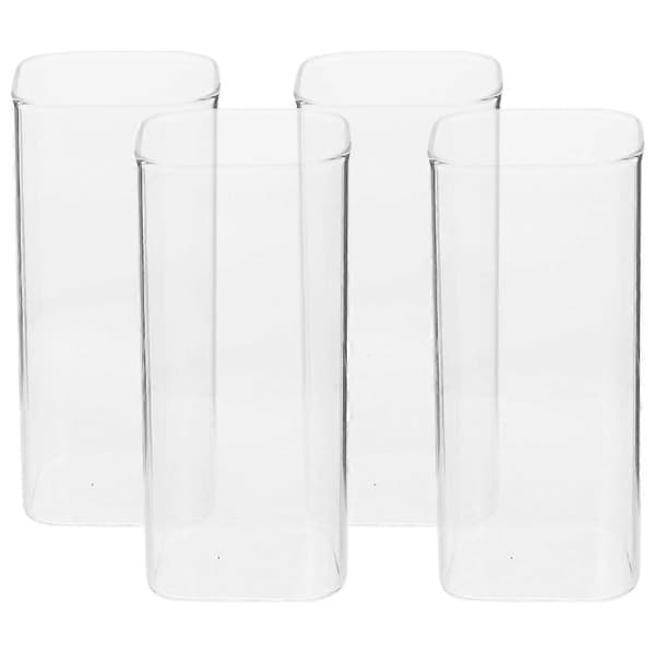 Klara Glas Koppar Kök Dricksglas Lämpliga för Olika Drycker 400ml 4st
