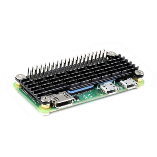 Aluminium kjøleribbe med termisk pute for Raspberry Pi Zero f